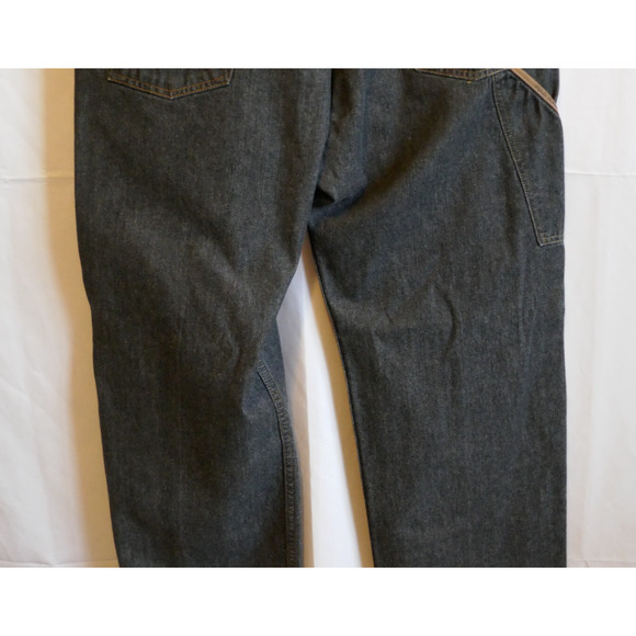 VTG Polo Jeans Company Ralph Lauren 5-POCKET CARPENTER C-5 36 x 33 Black - Picture 12 of 16